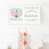 Laatste Swing Voor De Ring Pickleball Bach Weekend Spandoek (Insitu)