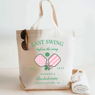 Laatste Swing Voor De Ring Pickleball Bach Weekend Tote Bag