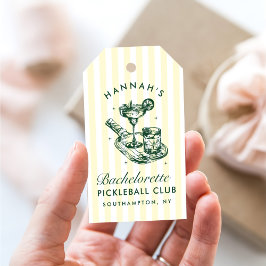 Laatste Swing Voor De Ring Pickleball Bachelorette Cadeaulabel