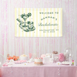 Laatste Swing Voor De Ring Pickleball Bachelorette Spandoek