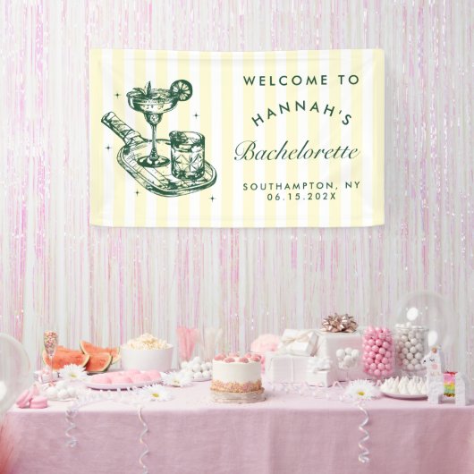 Laatste Swing Voor De Ring Pickleball Bachelorette Spandoek (Feest)