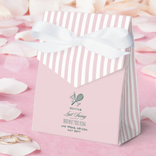 Laatste Swing Voor de Ring roze groene vrijgezelle Bedankdoosjes
