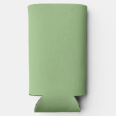 Laatste Swing Voor de Ring Sage & Cream Pickleball Seltzer Blikjeskoeler (Achterkant)