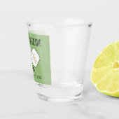 Laatste Swing Voor de Ring Trouw Pickleball Wijshe Shot Glas (Rechts)