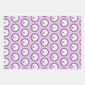 Laatste Swing Voor de Ring Trouwpickleball Inpakpapier Vel (Voorkant)