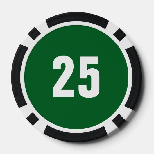 Laatste Swing Voor de Trouw Baseball Bachelor Part Poker Chips (Achterkant)