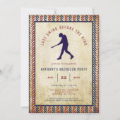 Laatste Swing Voor Het Honkbal Bachelorfeest van d Kaart (Voorkant)