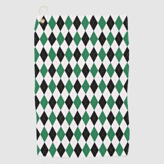 Laatste Swing Voor Het Ring Golf Bachelor Feestje Golfhanddoek (Voorkant)