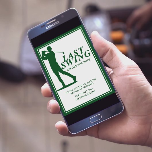 Laatste swing voor het Ring Golf Bachelor Weekend Kaart