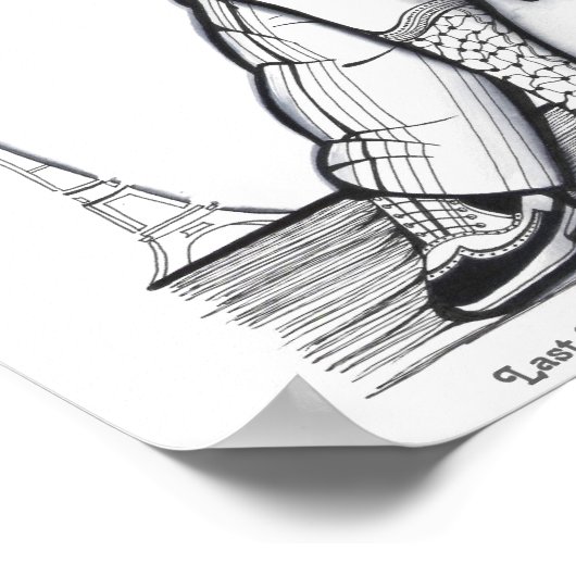 Laatste Tango in Parijs Poster (Hoek)