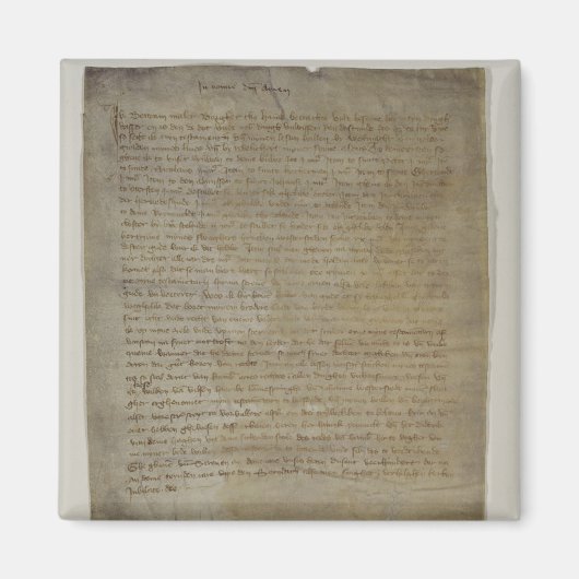 Laatste testament en testament van de kunstenaar magneet (Voorkant)