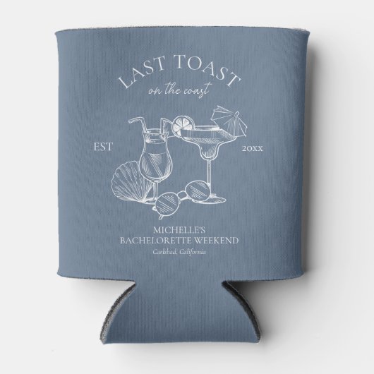 Laatste Toast Aan De Kust Afscheidspartij Voor De  Blikjeskoeler (Voorkant)