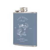 Laatste Toast Aan De Kust Afscheidspartij Voor De  Heupfles (Links)