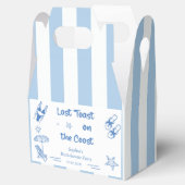 Laatste Toast Aan De Kust Bachelorette Weekend Bedankdoosjes (Geopend)