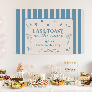 Laatste Toast Aan De Kust Bachelorette Weekend Fee Spandoek