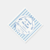 Laatste Toast Aan De Kust Bachelorette Weekend Servet (Hoek)