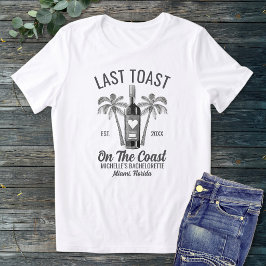 Laatste Toast Aan De Kust Bruid Van De Bachelorett Tri-Blend Shirt
