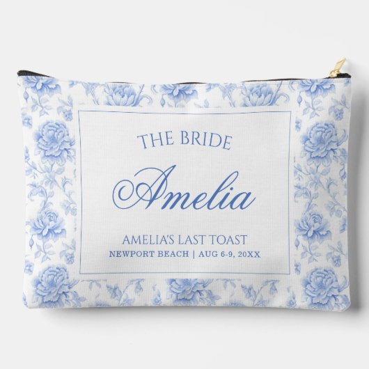 Laatste toast aan de kust | De bruid Etui (Achterkant)