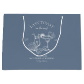 Laatste Toast Aan De Kust Verlovingspartij Groot Cadeauzakje (Voorkant)