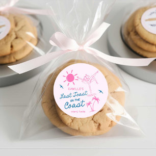 Laatste Toast Bachelorette Weekend Ronde Sticker