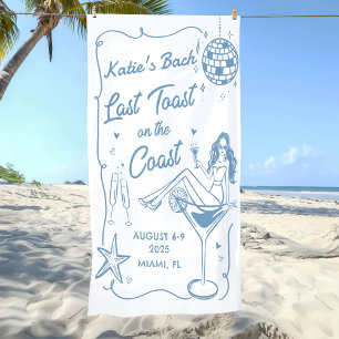 Laatste Toast Beach Bachelorette Weekend Banner