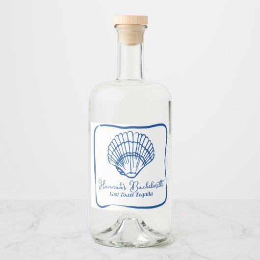 Laatste Toast Drink Drink Label Likeurfles Etiket (Voorkant)