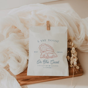 Laatste Toast op de Coast Bachelorette Bedankzakje