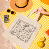 Laatste toast op de Coast Bachelorette Canvas tas