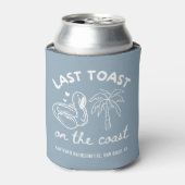 Laatste toast op de Coast Bachelorette Koelbox Blikjeskoeler (Blikje Voorkant)