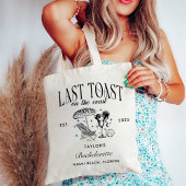 Laatste Toast op de Coast Bachelorette Party Tote Bag
