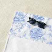 Laatste Toast op de Coast Bachelorette Strandlaken (In situ)