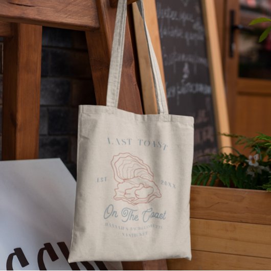 Laatste Toast op de Coast Bachelorette Tote Bag