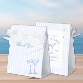 Laatste toast op de Coast Bachelorette Weekend Bedankdoosjes