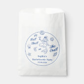 Laatste toast op de Coast Bachelorette Weekend Bedankzakje (Voorkant)