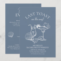 Laatste toast op de Coast Bachelorette Weekend