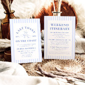 Laatste toast op de Coast Bachelorette Weekend Kaart