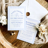 Laatste toast op de Coast Bachelorette Weekend Kaart