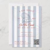 Laatste Toast op de Coast Bachelorette Weekend Kaart (Voorkant)