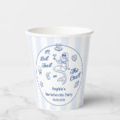 Laatste toast op de Coast Bachelorette Weekend Papieren Bekers (Voorkant)