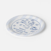 Laatste toast op de Coast Bachelorette Weekend Papieren Bordje (Gekanteld)