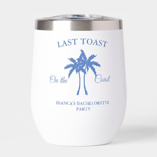 Laatste Toast op de Coast Bachelorette Weekend Par (Voorkant)