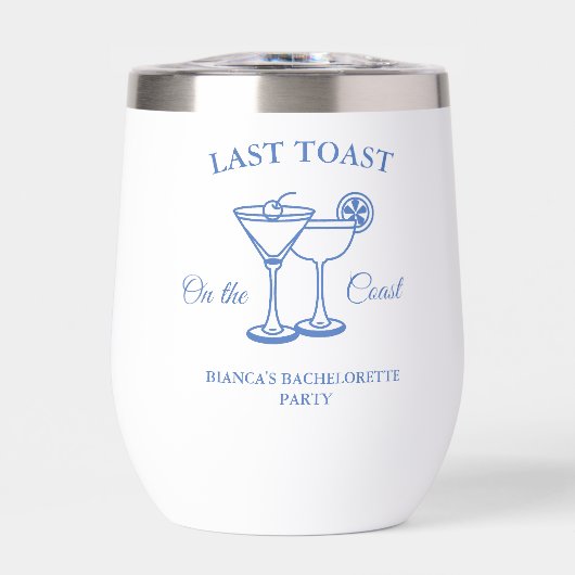 Laatste Toast op de Coast Bachelorette Weekend Par (Voorkant)