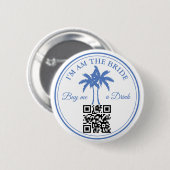 Laatste Toast op de Coast Bachelorette Weekend Par Ronde Button 5,7 Cm (Voorkant /achterkant)