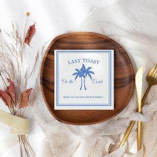 Laatste Toast op de Coast Bachelorette Weekend Par Servet