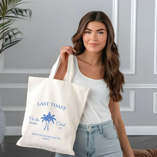Laatste Toast op de Coast Bachelorette Weekend Par Tote Bag