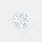 Laatste toast op de Coast Bachelorette Weekend Servet (Hoek)