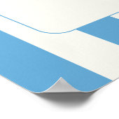 Laatste Toast op de Coast Bachelorette Welkomstbor Poster (Hoek)