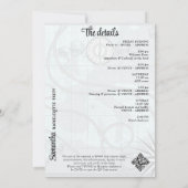 Laatste Toast op de Coast Beach Bachelorette Party Kaart (Achterkant)