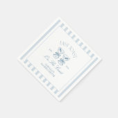 Laatste toast op de Coast Beach Bachelorette Servet (Hoek)