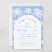 Laatste toast op de Coast Beach Foto Vrijgezellenf Kaart (Voorkant)